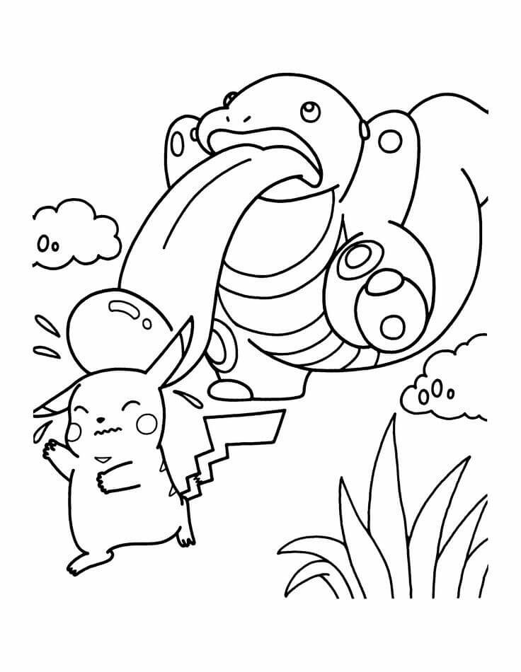 Pikachu Coloring Pages for Kids 40