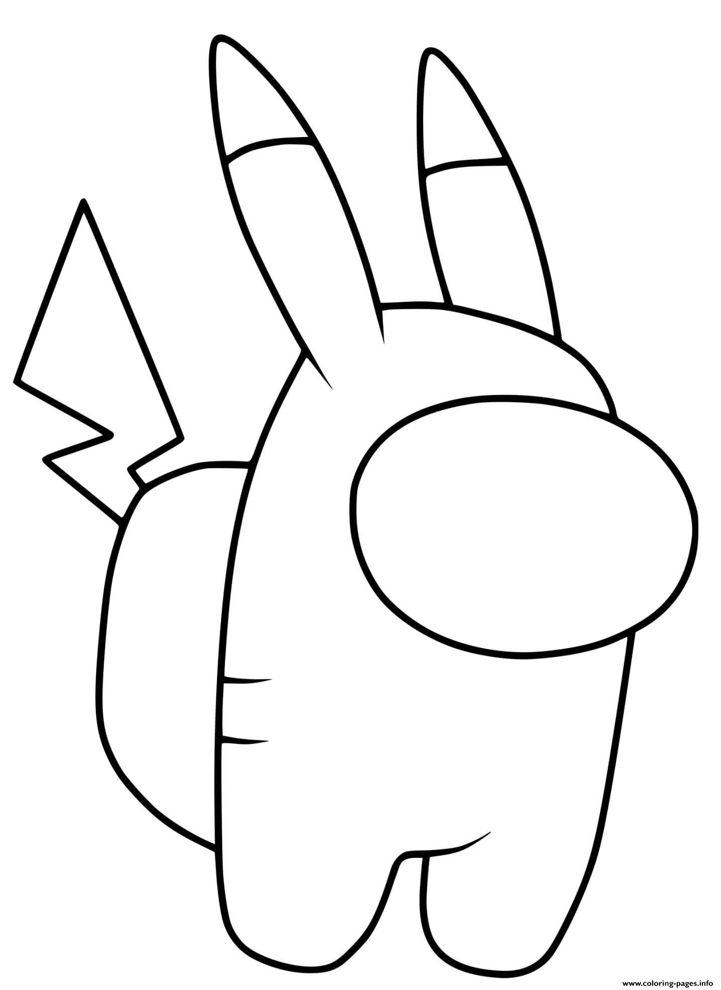 Pikachu Coloring Pages for Kids 57