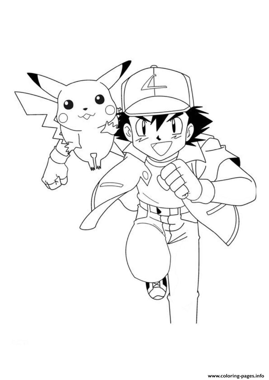 Pikachu Coloring Pages for Kids 62