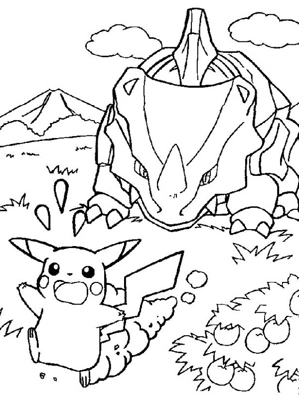 Pikachu Coloring Pages for Kids 82