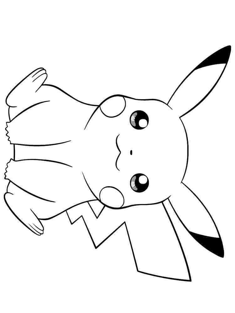 Pikachu Coloring Pages for Kids 86