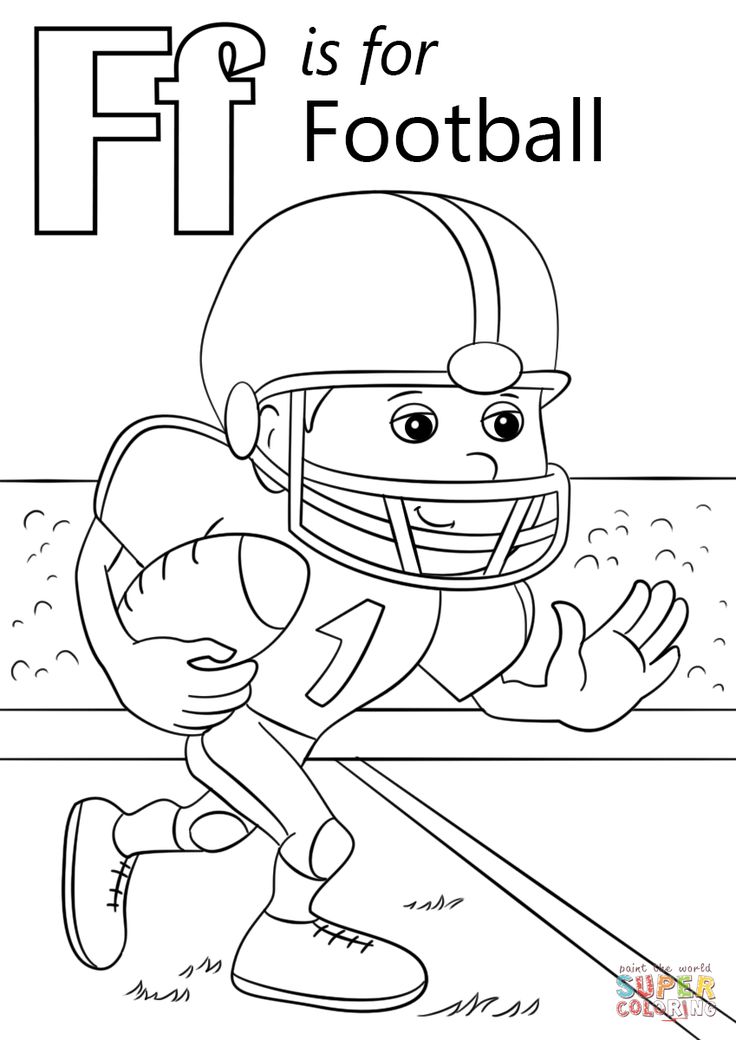 printable football pictures to color