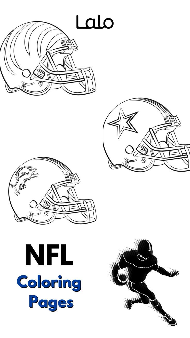 printable super bowl coloring pages