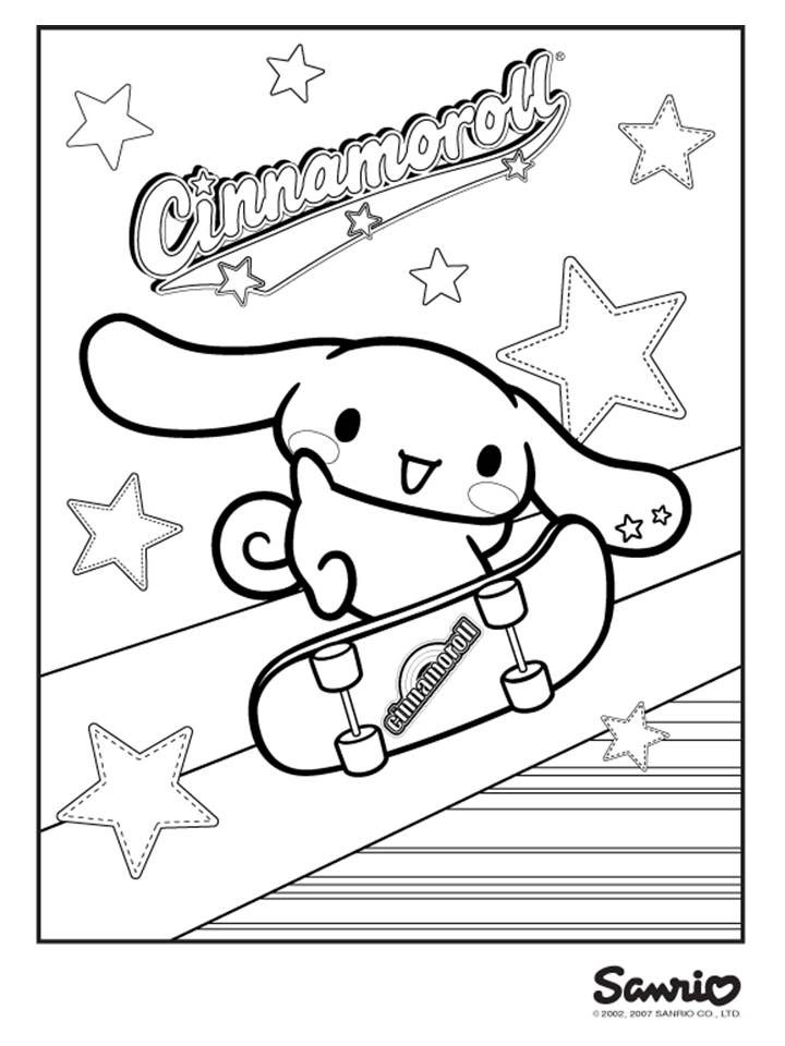 Sanrio Coloring Pages Printable Aesthetic 101