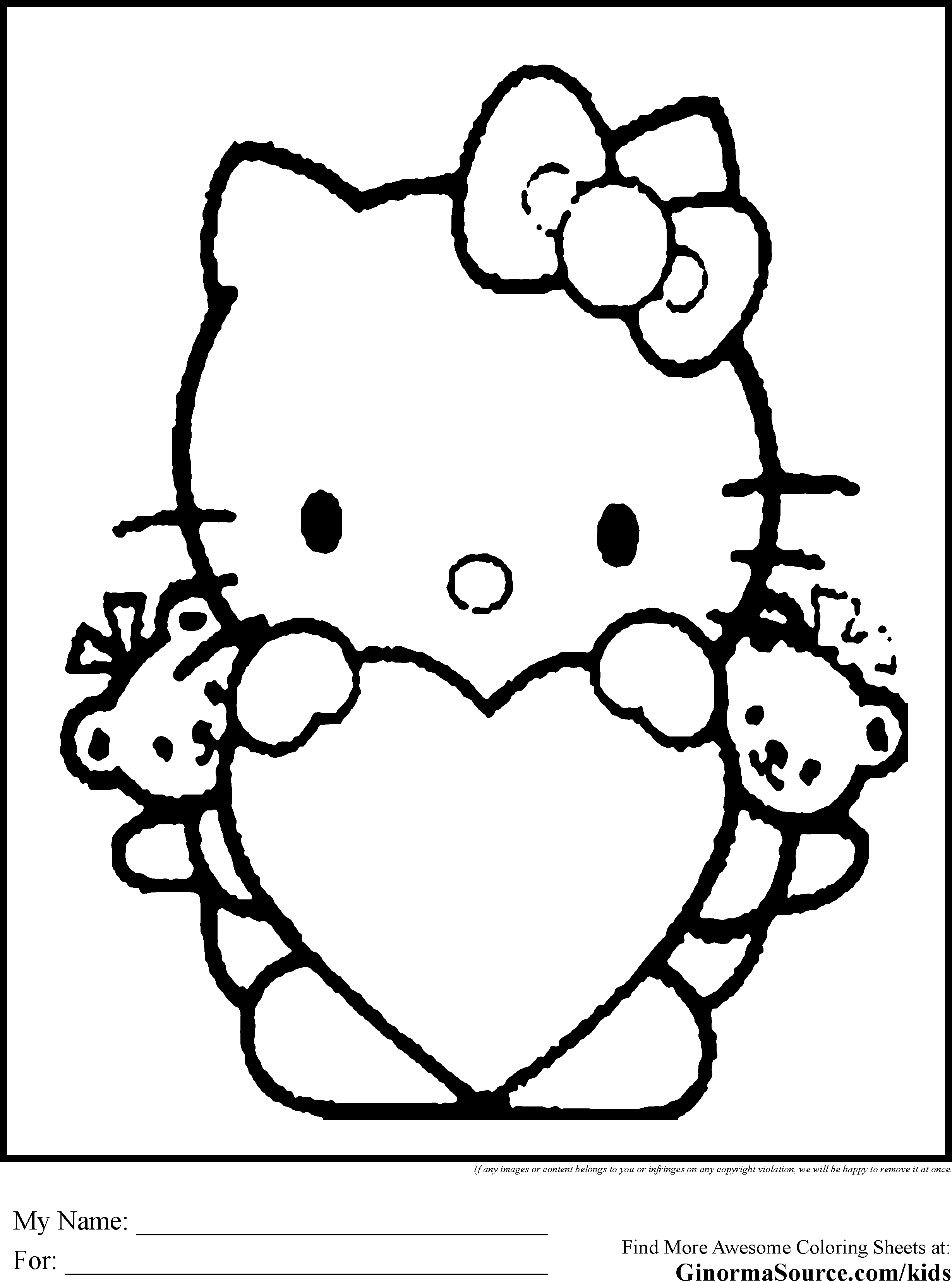 Sanrio Coloring Pages Printable Aesthetic 103