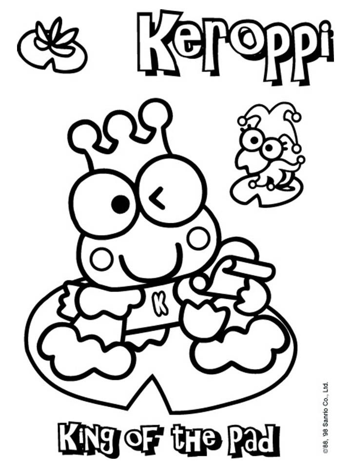 Sanrio Coloring Pages Printable Aesthetic 17