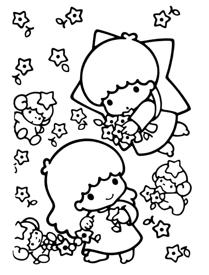 Sanrio Coloring Pages Printable Aesthetic 37