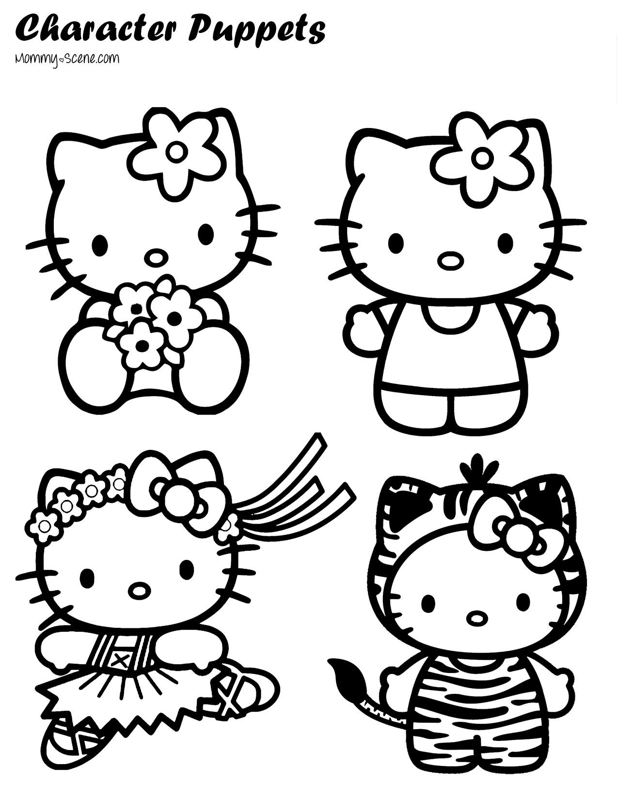 Sanrio Coloring Pages Printable Aesthetic 87