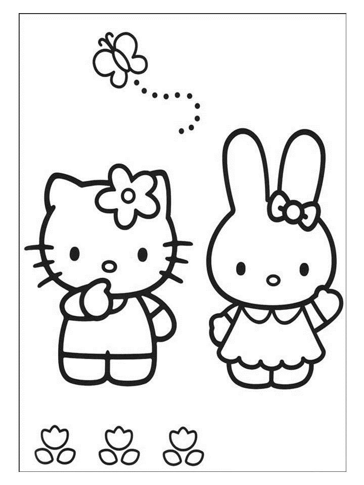 Sanrio Coloring Pages Printable Aesthetic 9