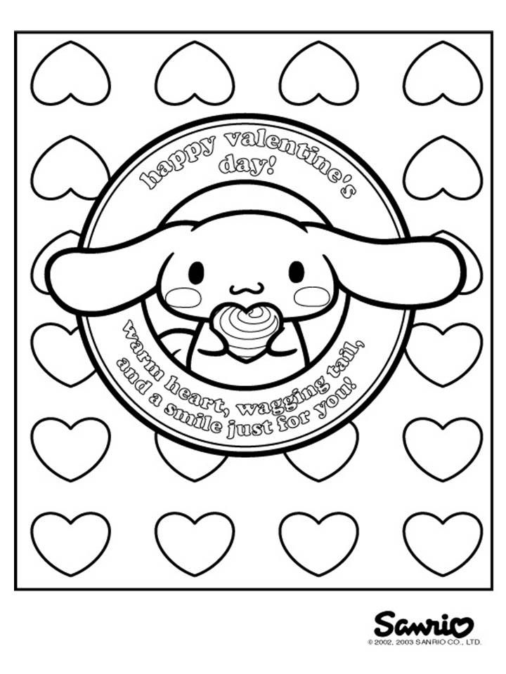 Sanrio Coloring Pages Printable Aesthetic 96