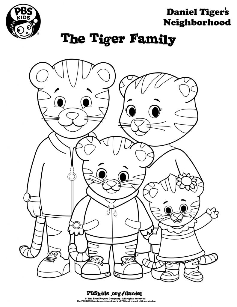 Tiger Coloring Pages for Kids Printable 104