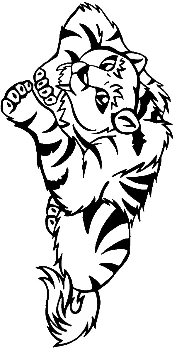 Tiger Coloring Pages for Kids Printable 21