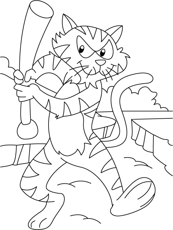 Tiger Coloring Pages for Kids Printable 23