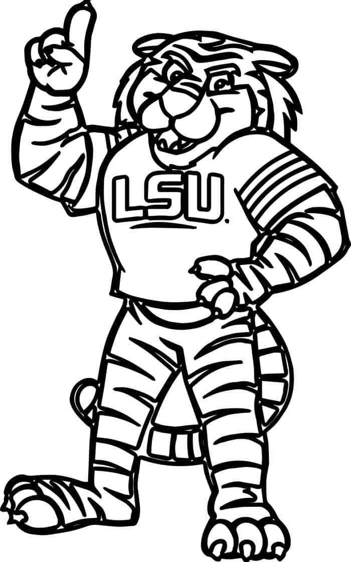 Tiger Coloring Pages for Kids Printable 34