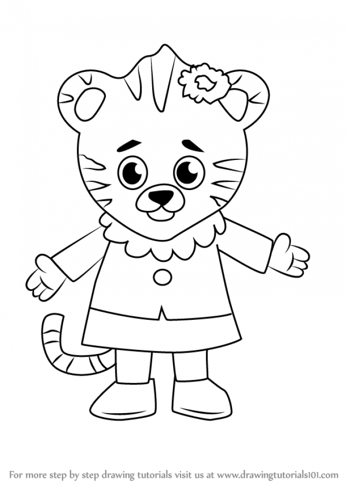 Tiger Coloring Pages for Kids Printable 89