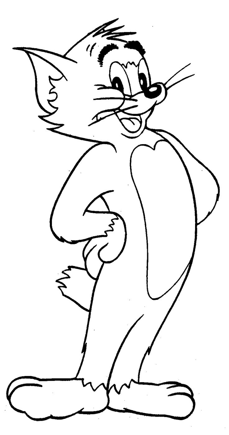 Tom and Jerry Coloring Pages Cartoon 17