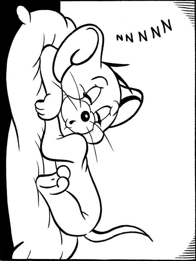 Tom and Jerry Coloring Pages Cartoon 22