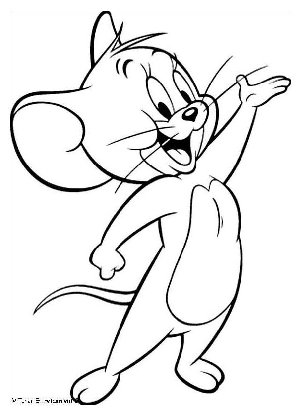 Tom and Jerry Coloring Pages Cartoon 23