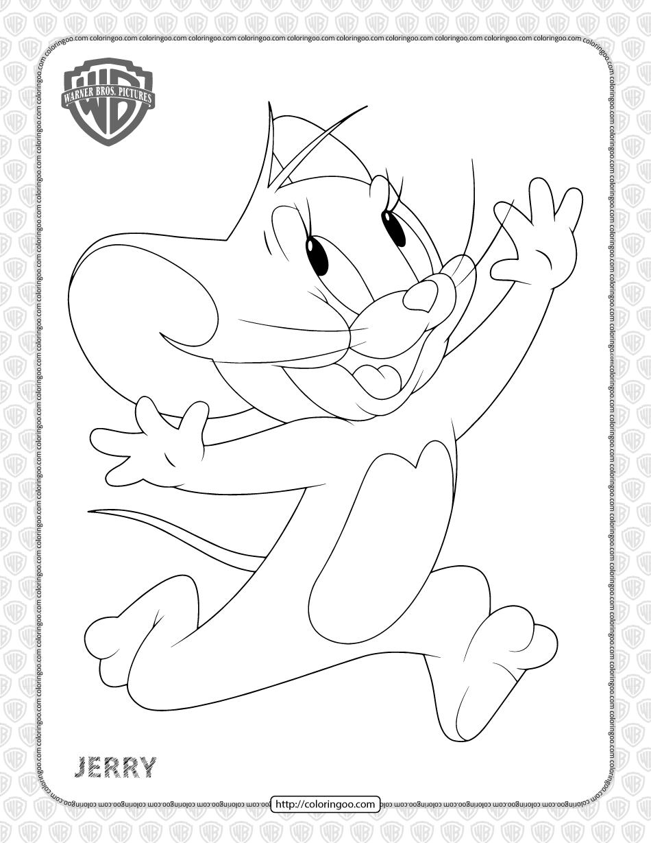 Tom and Jerry Coloring Pages Cartoon 29