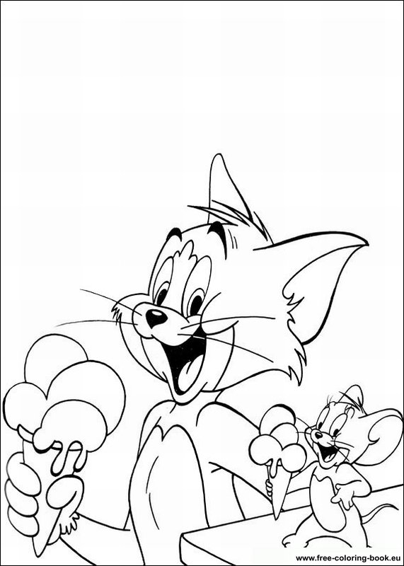 Tom and Jerry Coloring Pages Cartoon 30