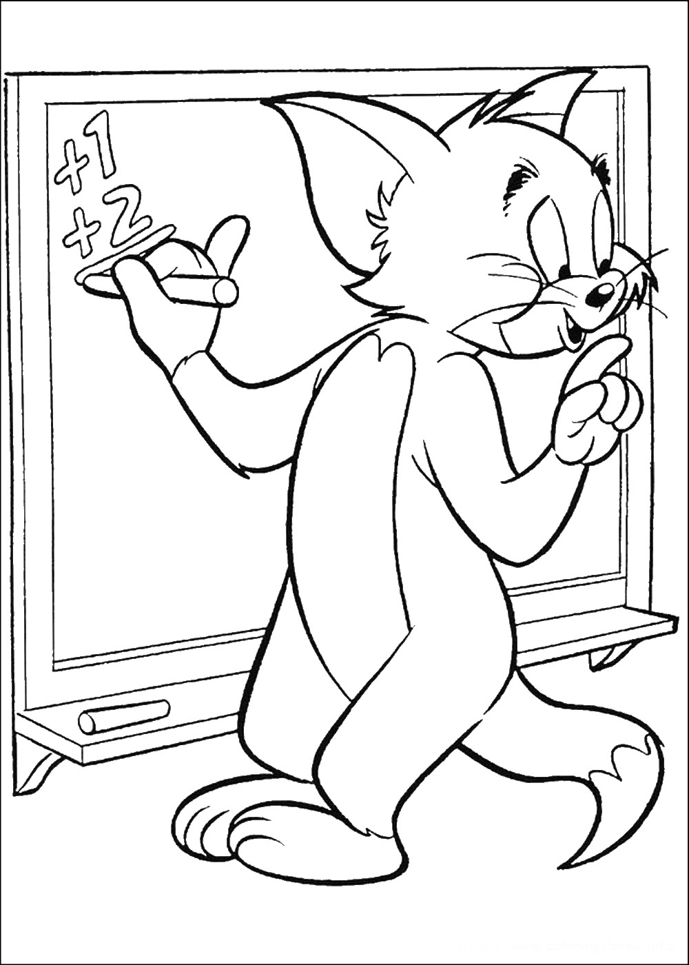 Tom and Jerry Coloring Pages Cartoon 37