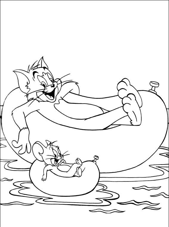 Tom and Jerry Coloring Pages Cartoon 40