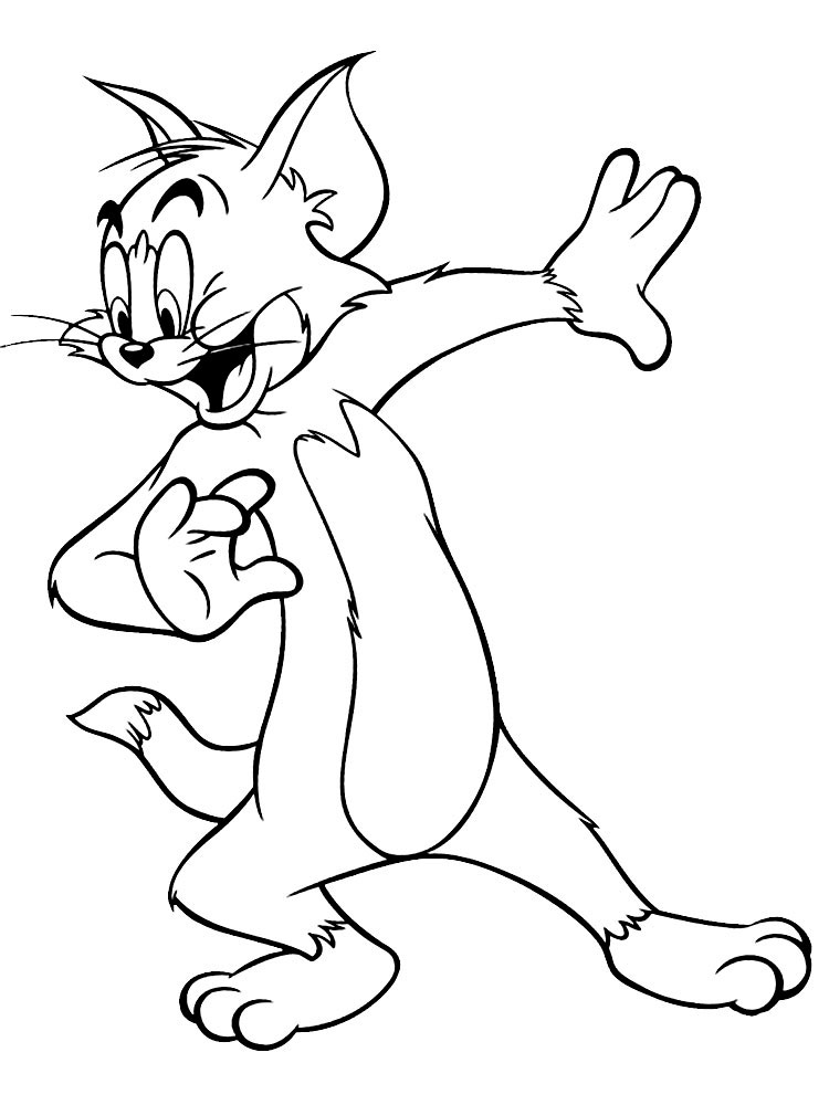 Tom and Jerry Coloring Pages Cartoon 47