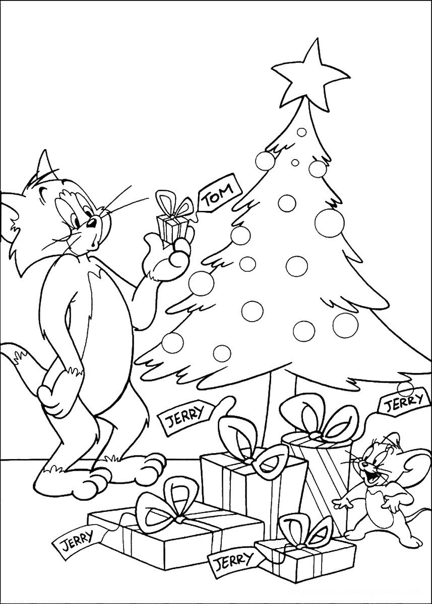 Tom and Jerry Coloring Pages Cartoon 48