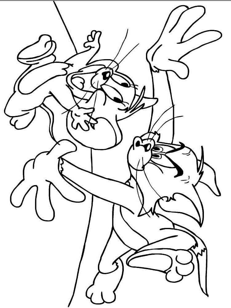 Tom and Jerry Coloring Pages Cartoon 50