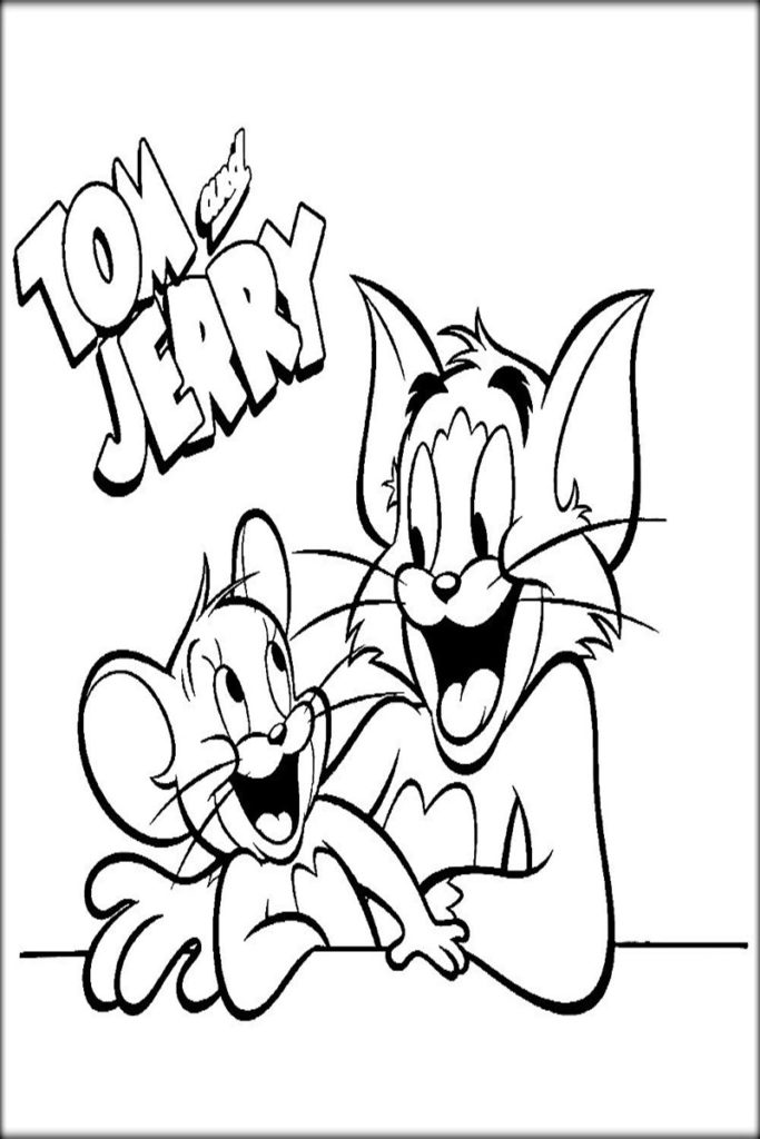 Tom and Jerry Coloring Pages Cartoon 51