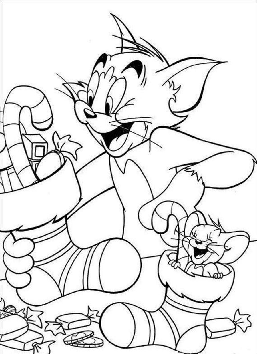 Tom and Jerry Coloring Pages Cartoon 52