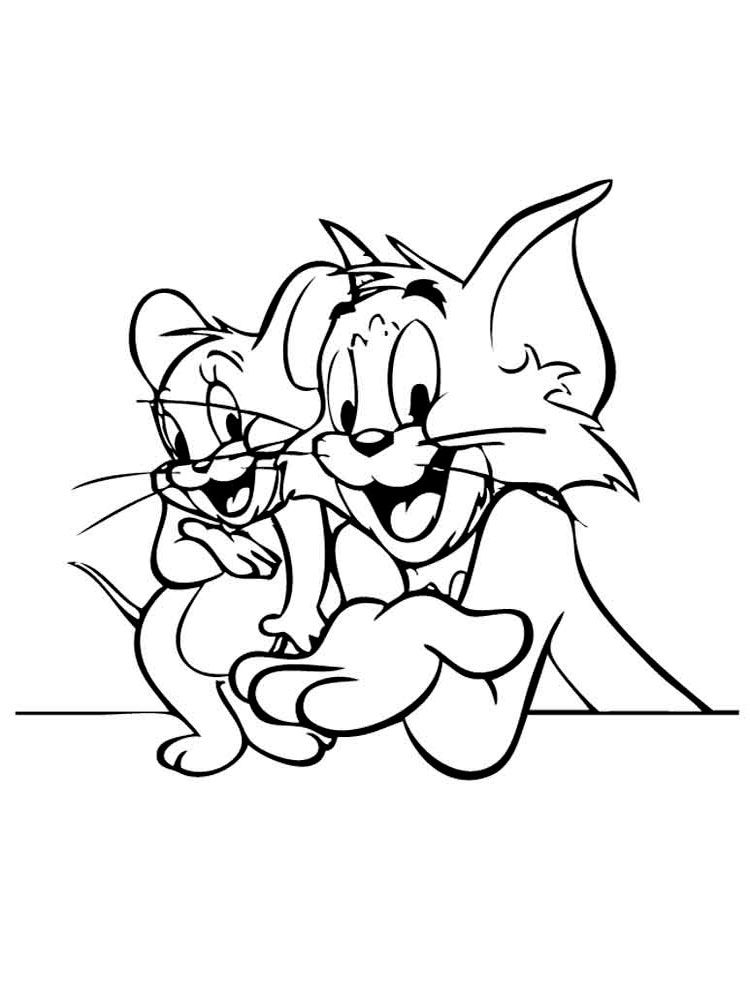 Tom and Jerry Coloring Pages Cartoon 62