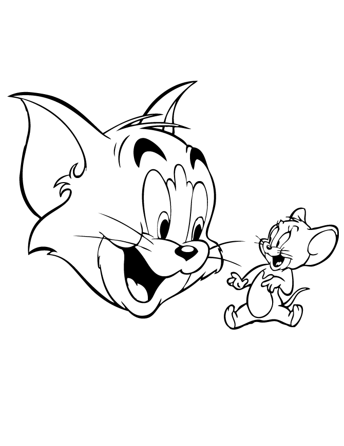 Tom and Jerry Coloring Pages Cartoon 66