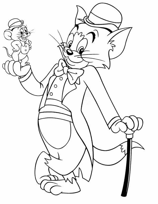 Tom and Jerry Coloring Pages Cartoon 67