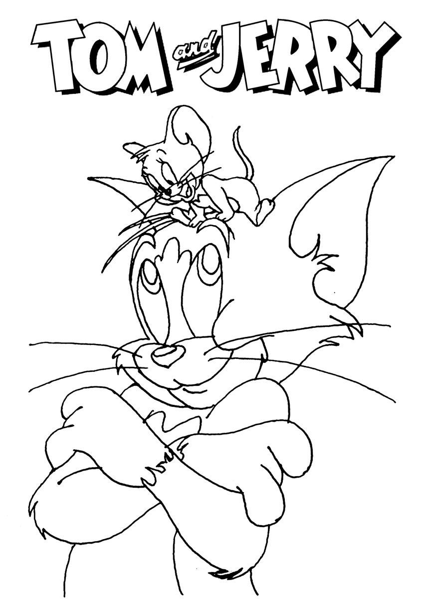 Tom and Jerry Coloring Pages Cartoon 71