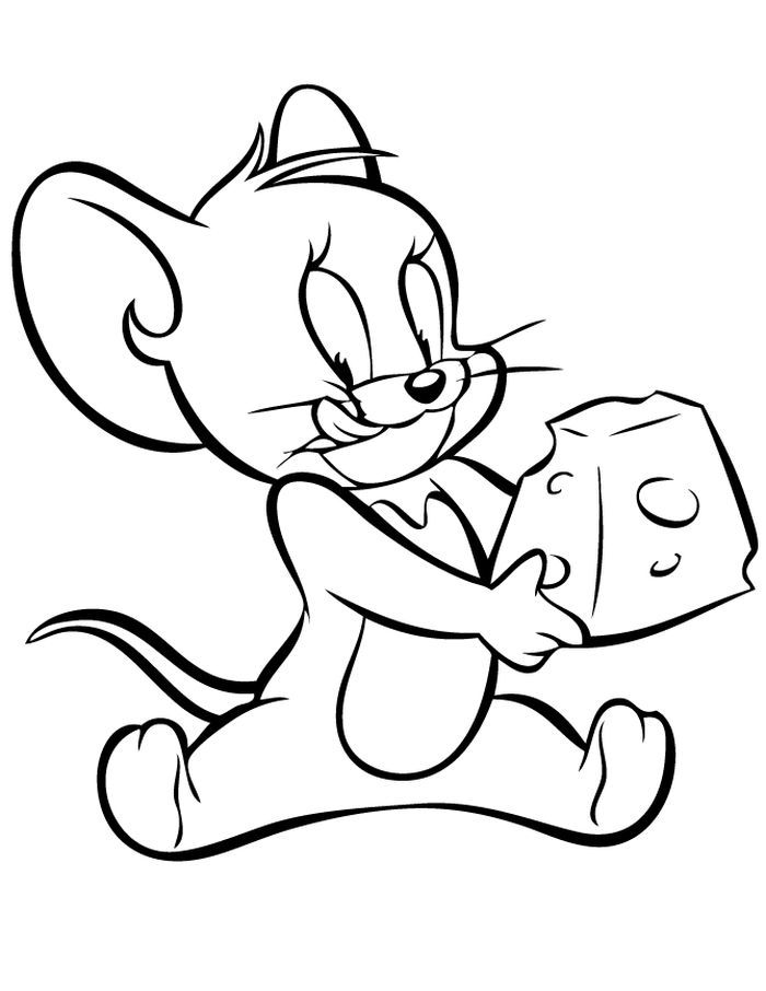 Tom and Jerry Coloring Pages Cartoon 80