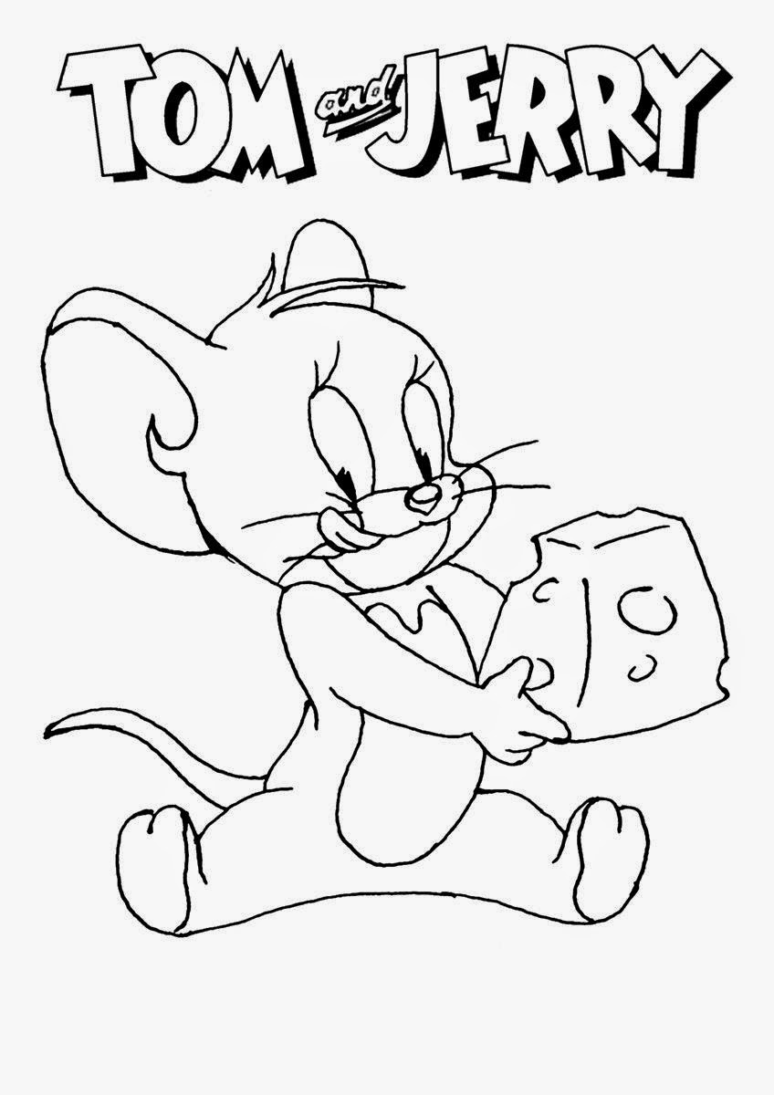 Tom and Jerry Coloring Pages Cartoon 81