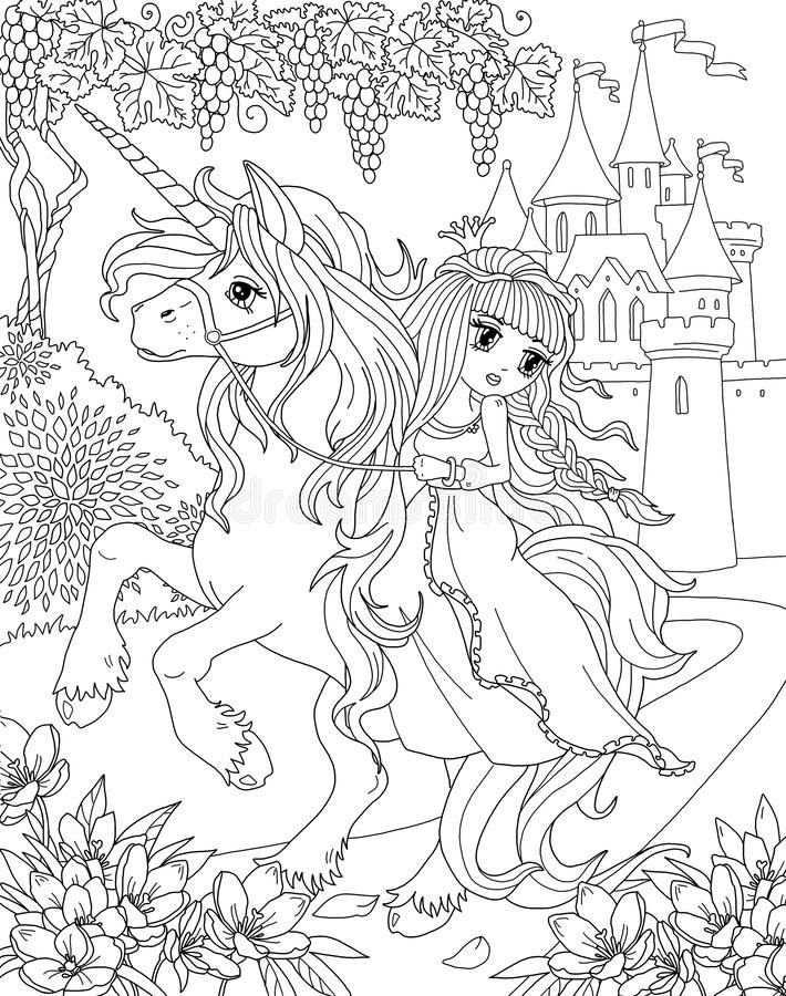 unicorn coloring pages