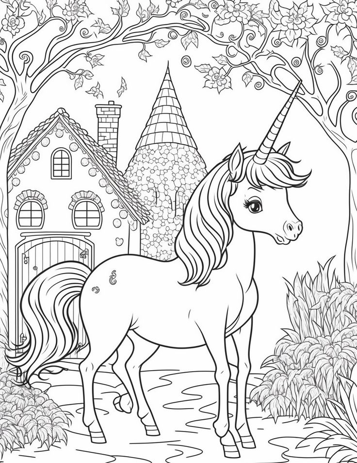 unicorn to draw