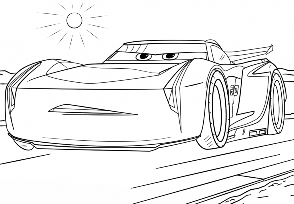 100 Free Cars Movie Coloring Pages: Rev Up Your Creativity 100