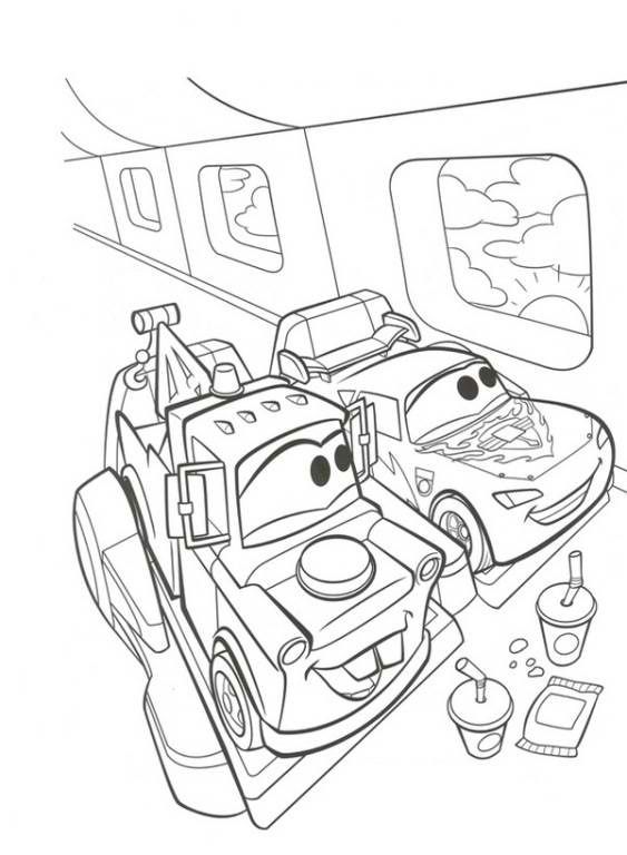 100 Free Cars Movie Coloring Pages: Rev Up Your Creativity 105