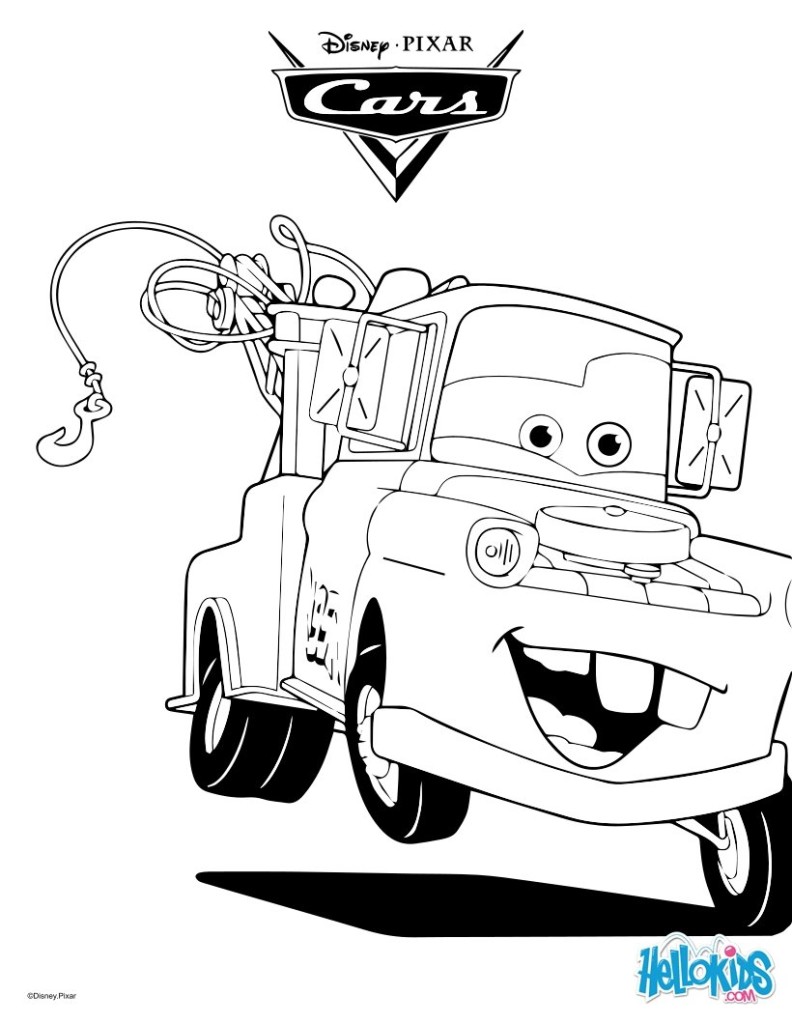 100 Free Cars Movie Coloring Pages: Rev Up Your Creativity 12