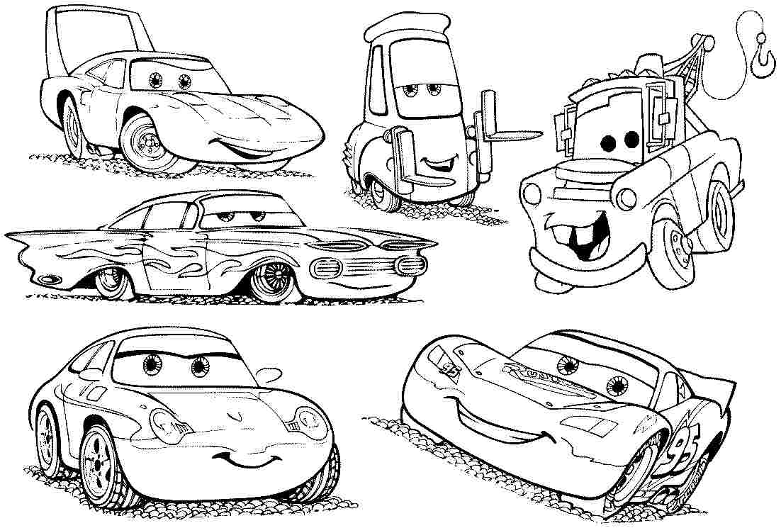 100 Free Cars Movie Coloring Pages: Rev Up Your Creativity 15