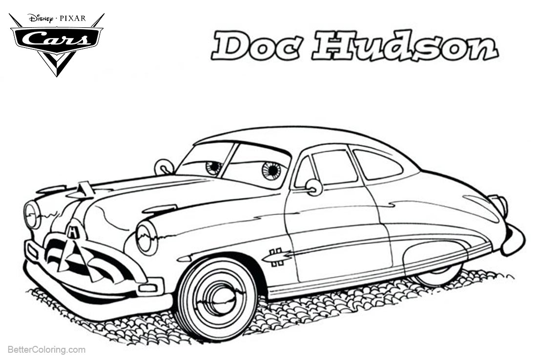 100 Free Cars Movie Coloring Pages: Rev Up Your Creativity 23