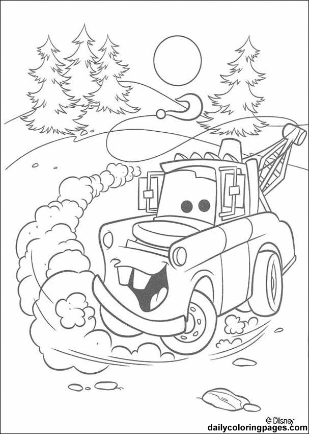 100 Free Cars Movie Coloring Pages: Rev Up Your Creativity 29