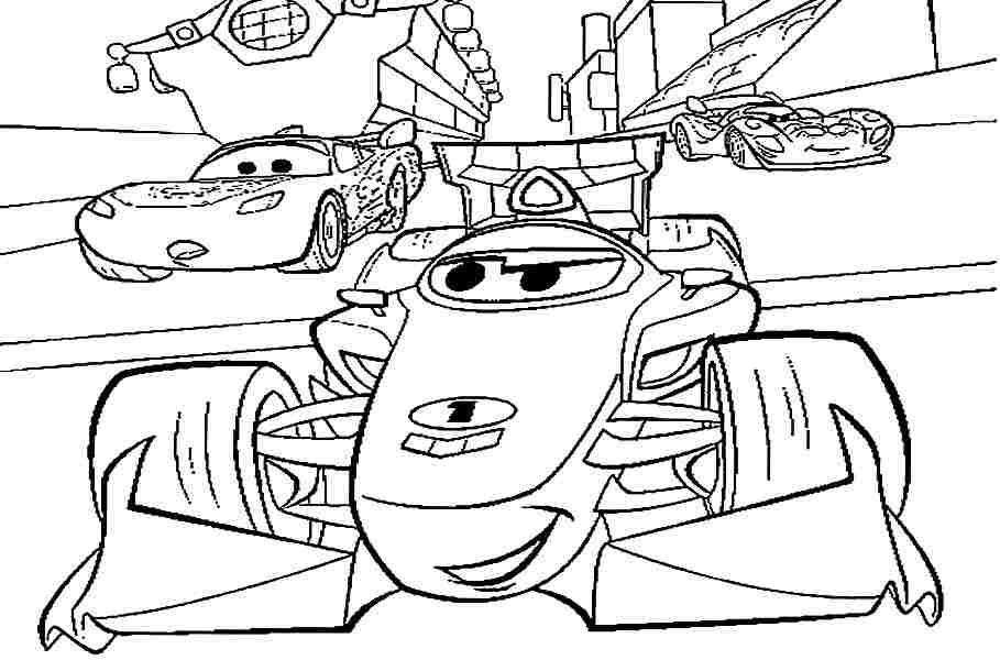 100 Free Cars Movie Coloring Pages: Rev Up Your Creativity 36