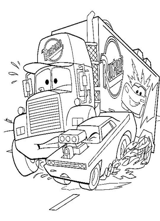 100 Free Cars Movie Coloring Pages: Rev Up Your Creativity 4