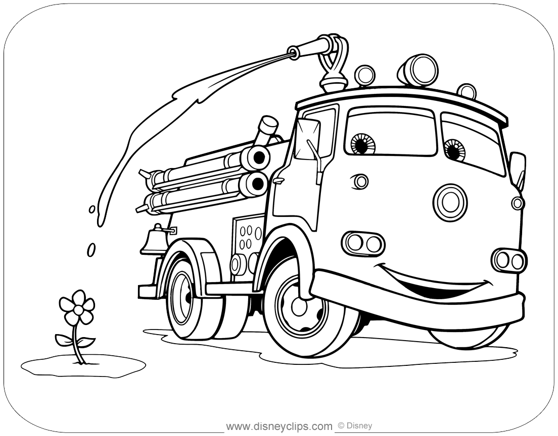 100 Free Cars Movie Coloring Pages: Rev Up Your Creativity 41