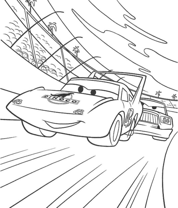 100 Free Cars Movie Coloring Pages: Rev Up Your Creativity 43