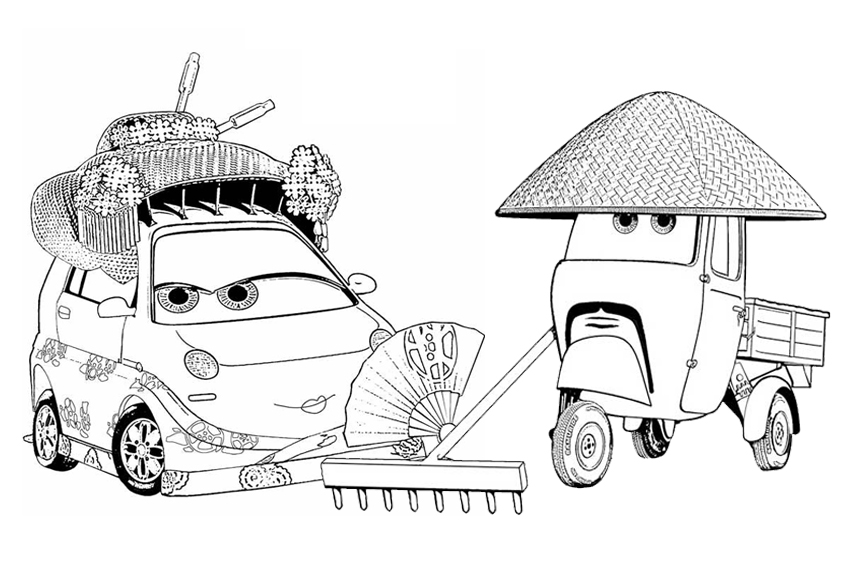 100 Free Cars Movie Coloring Pages: Rev Up Your Creativity 59